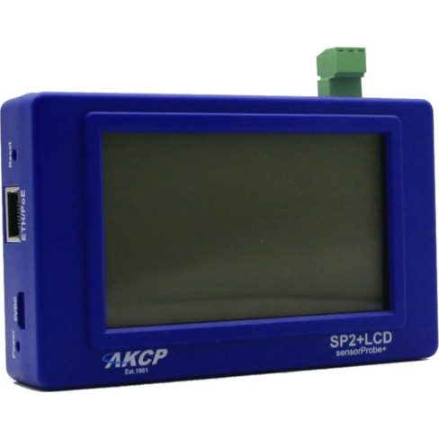 sensorProbe2+ LCD Sensor Monitoring System mit LCD Bildschirm von AKCP
