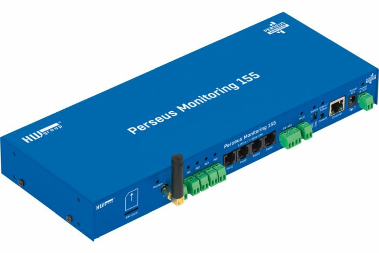 Perseus Monitoring 155 19 Zoll Rack Monitoring Lösung von HW group