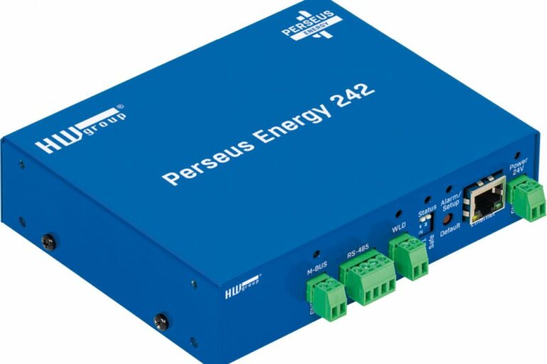 Perseus Energy 242 LAN Monitoring Lösung von HW group